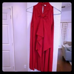 Red Raspberry Diane Von Furstenberg silk dress
